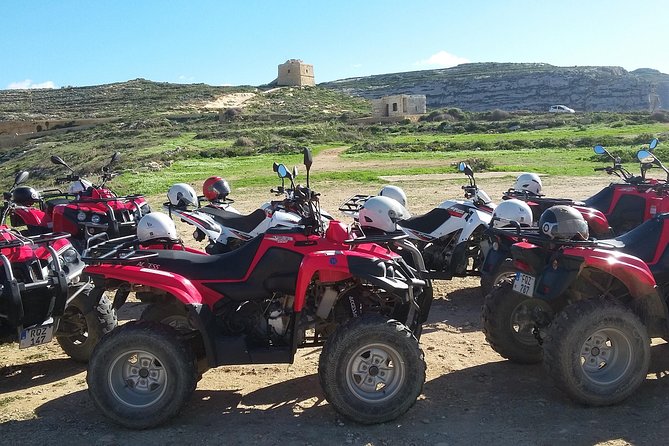 Gozo Full-Day Quad Tour with Private Boat to Gozo & return - Ramla Bay and the red sand