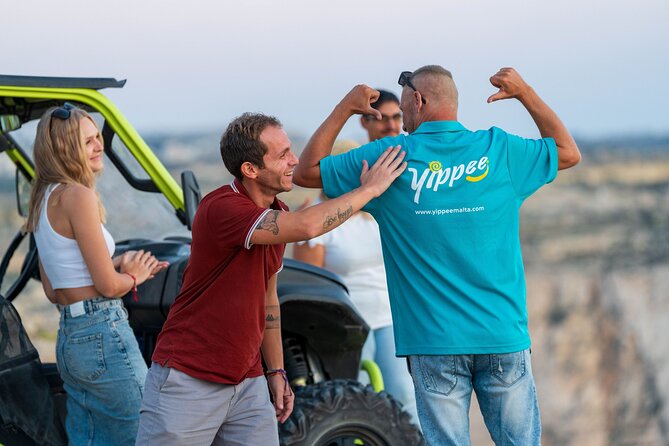 Gozo Jeep Safari Tour (4x4) + Comino (Blue Lagoon) boat trip! - Xwejni Salt Pans and Marsalforn