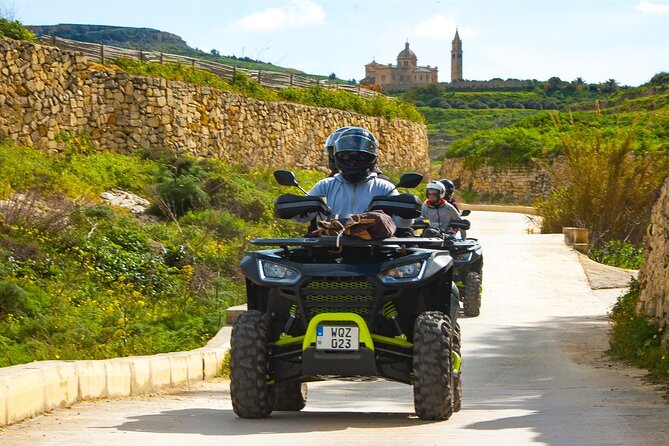 Gozo Quad Bike Day Tour - All-inclusive + Blue Lagoon - Sanap Cliffs and Xlendi Bay begin the scenic run