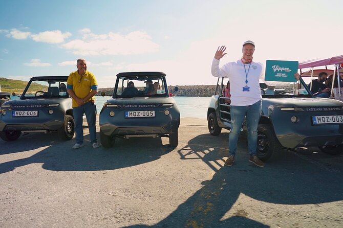 Gozo Self Drive E Jeep Tour - All Inclusive - Xlendi Bay from above