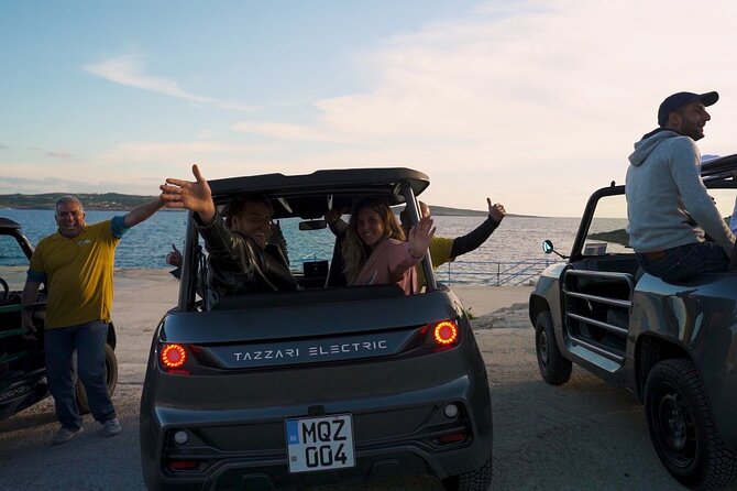 Gozo Self Drive E Jeep Tour - All Inclusive - Sanap Cliffs and the first big view