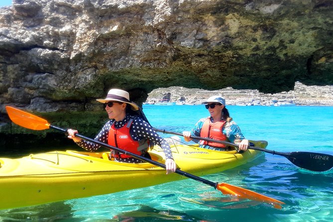 Kayak Gozo and Comino Guided Kayak Adventure - The first paddle and the Gozo Channel crossing