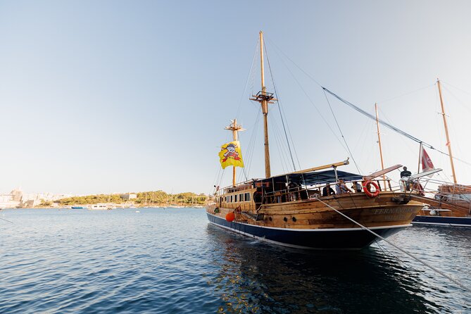 Lazy Pirate Party Boat in Malta - Sunset views of Valletta and St Julians