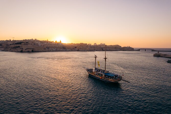 Lazy Pirate Party Boat in Malta - Leaving Sliema at 7 pm