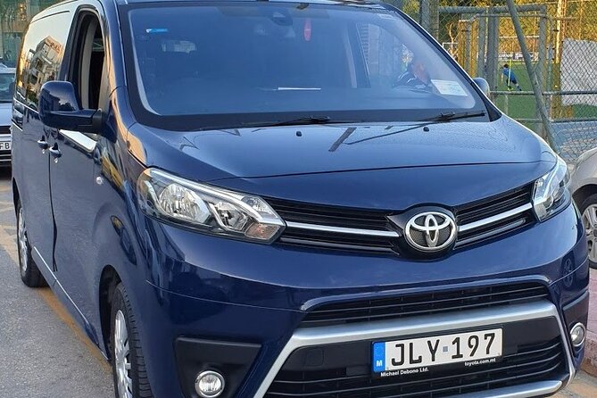 Malta Airport Cab Transfer to Bugibba /St Paul's Bay / Qawra Area - From Malta Airport to the northern bays