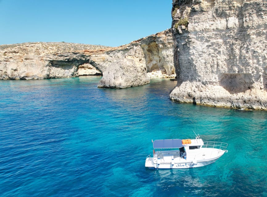 Malta: Blue Lagoon, Comino & Gozo – Private Boat Experience - Ħalfa Rock and the final water stop