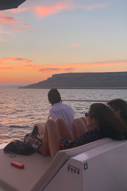 Malta: Blue Lagoon Evening Catamaran Cruise - From Bugibba Jetty onto the Sea Breeze