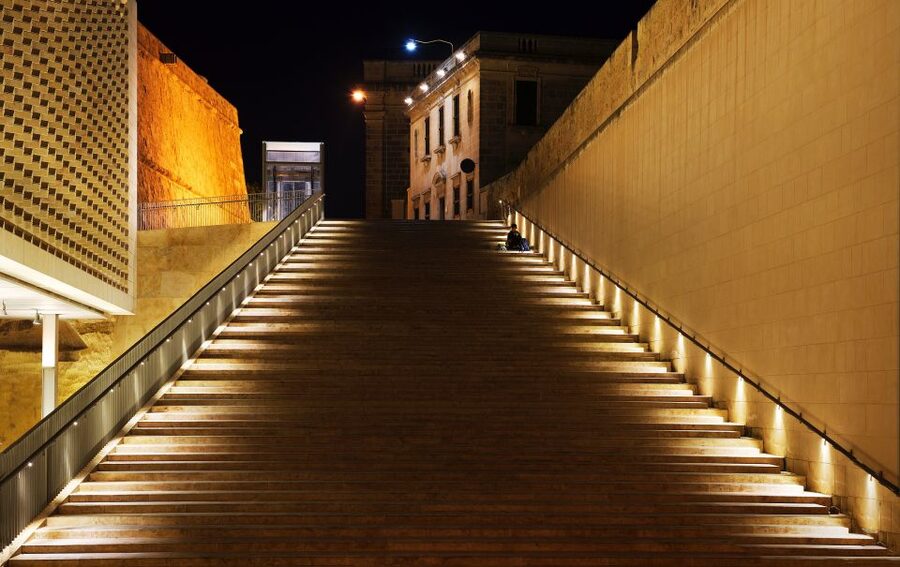 Malta By Night - Valletta, Birgu, Mdina & Mosta - Upper Barrakka Gardens and the Grand Harbour