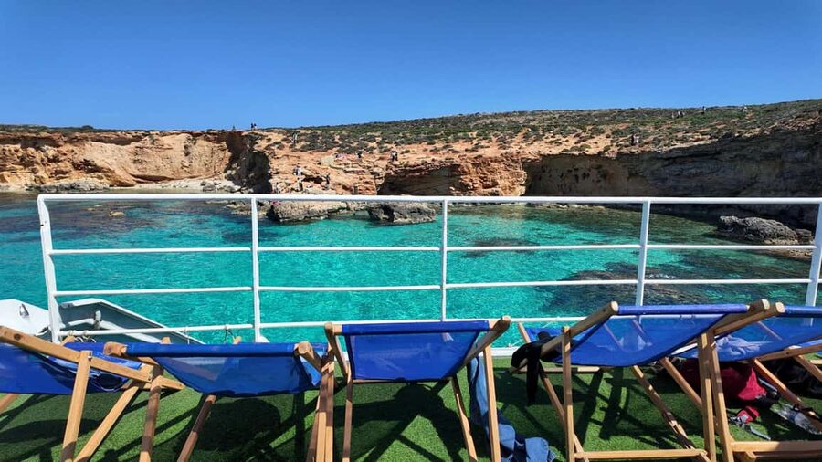 Malta: Comino, Blue Lagoon, Crystal Lagoon & Caves Cruise - Gozo and the return through Crystal Lagoon