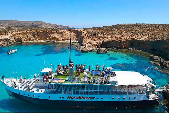 Malta: Comino, Gozo, Blue Lagoon, Crystal Lagoon and Caves Tour - From Bugibba Jetty to Malta’s northern coast