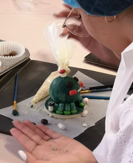 Malta: Family of Monsters Chocolate Making Class - Painting and decorating your chocolate creation
