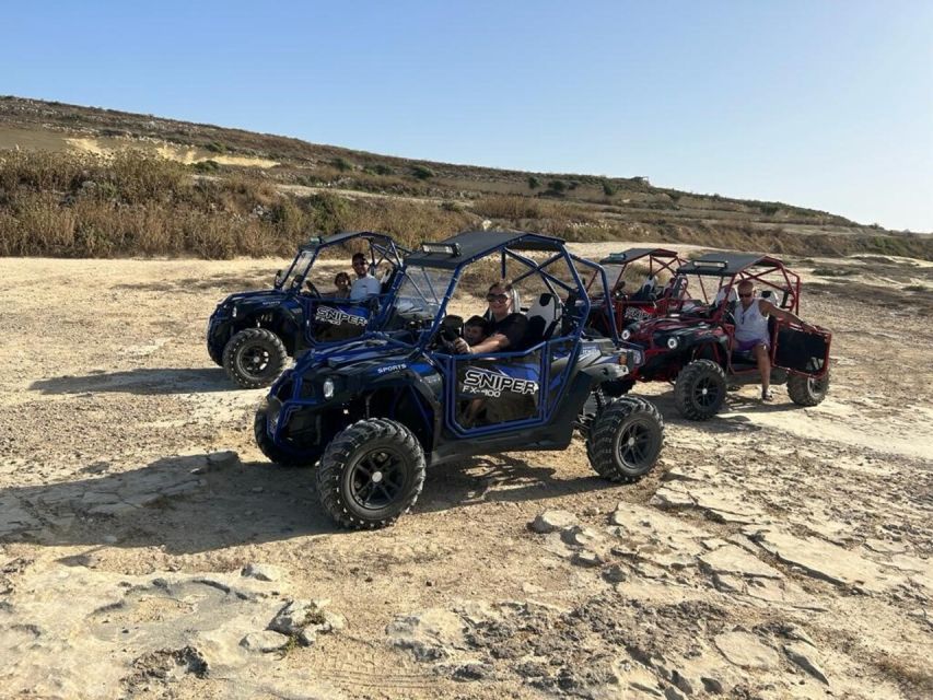 Malta: Full-Day Gozo Buggy Tour with Lunch & Boat Ride - Gozo by buggy, from villages to sea cliffs