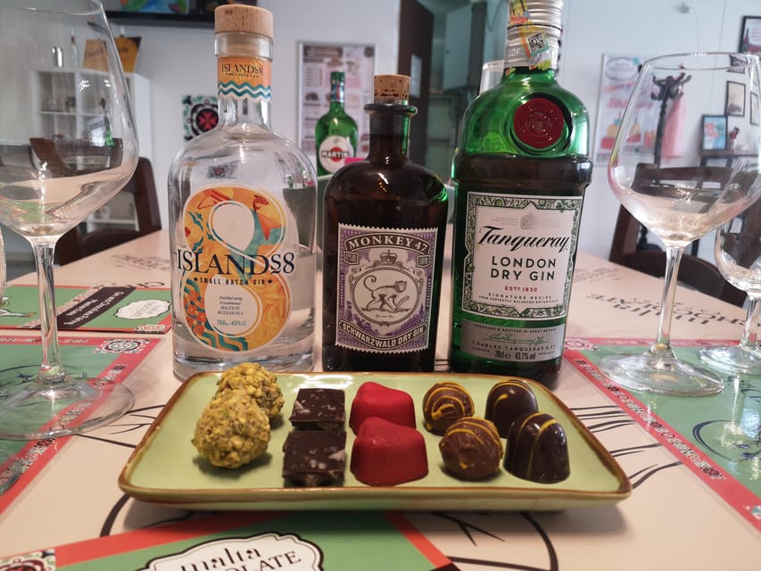 Malta: Gin and Chocolate Pairing Workshop - What happens above the chocolate shop