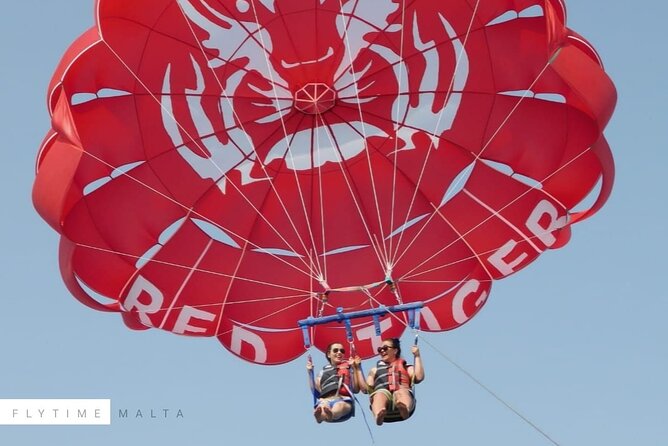MALTA - Go & Fun Parasailing Free Photos & Videos - What 550 feet feels like over Malta