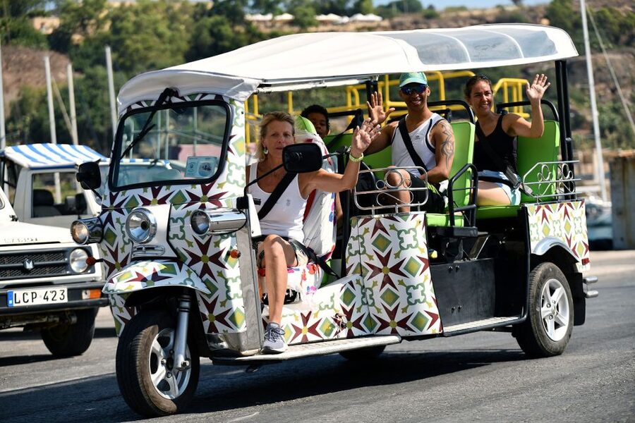 Malta: Gozo and Comino Sunset Tour w/ Blue Lagoon & Transfer - Crossing to Gozo by boat