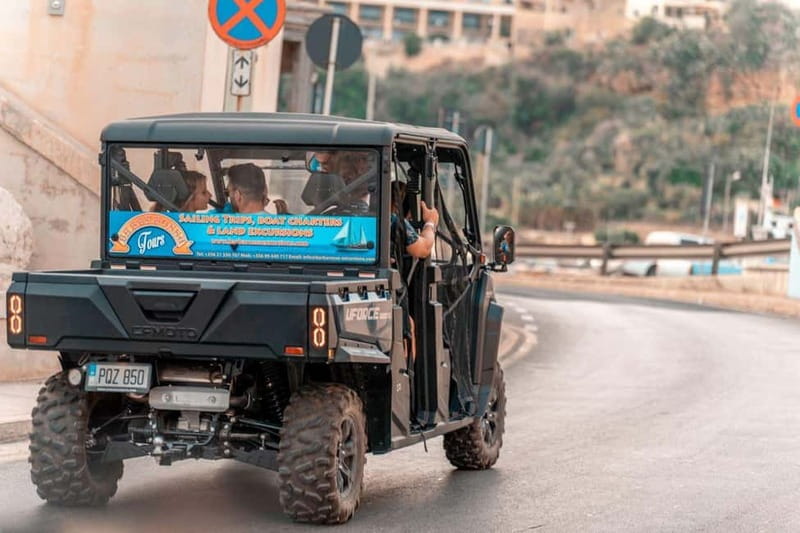Malta: Gozo Buggy Tour with Lunch, Boat Cruise and Transfers - Pickup, ferry, and the first Gozo views