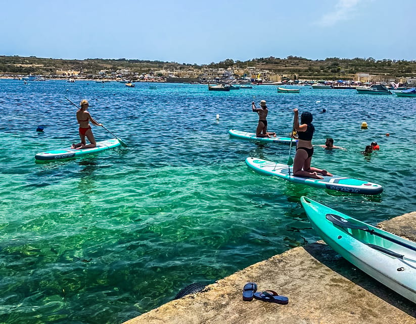 Malta: Guided SUP Tour - Sea caves, cliffs, and places reached from the water