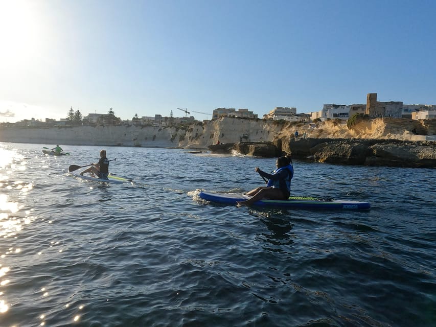 Malta: Guided SUP Tour - When wind turns a SUP tour into a kayak outing