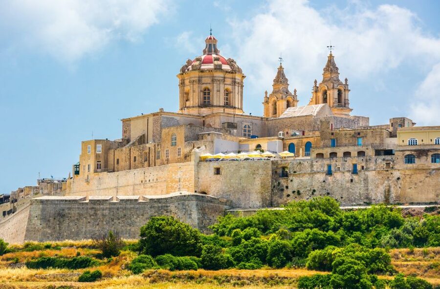 Malta: Highlights of Malta & Mdina Full Day Tour with Lunch - St. Cataldus Catacombs beneath Rabat