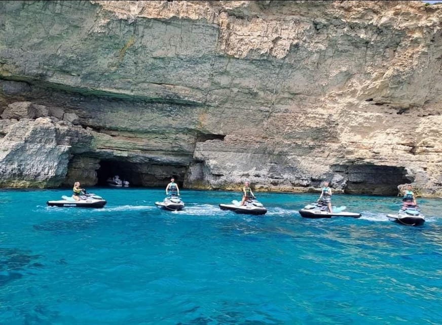 Malta: Jet Ski Safari to St. Paul's Islands or St Thomas Bay - Riding Malta’s coast from St. George’s Bay