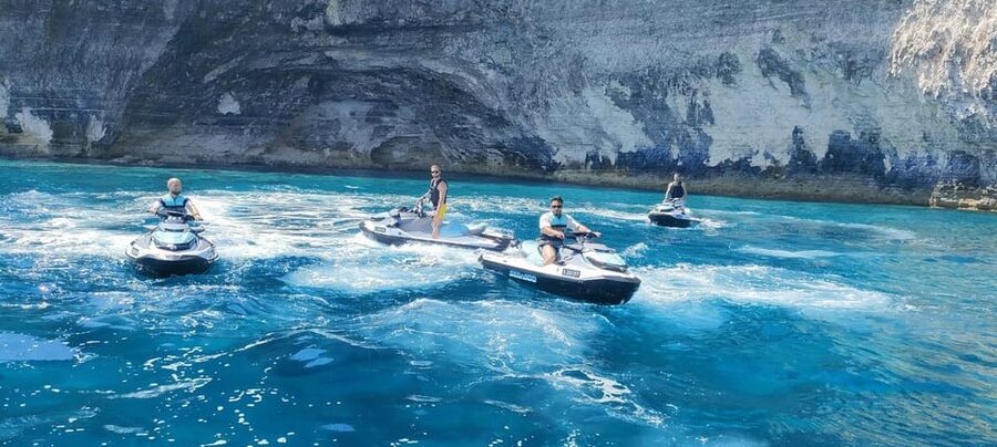 Malta: Jet Ski Safari to St. Paul's Islands or St Thomas Bay - The guide-led format and small group size