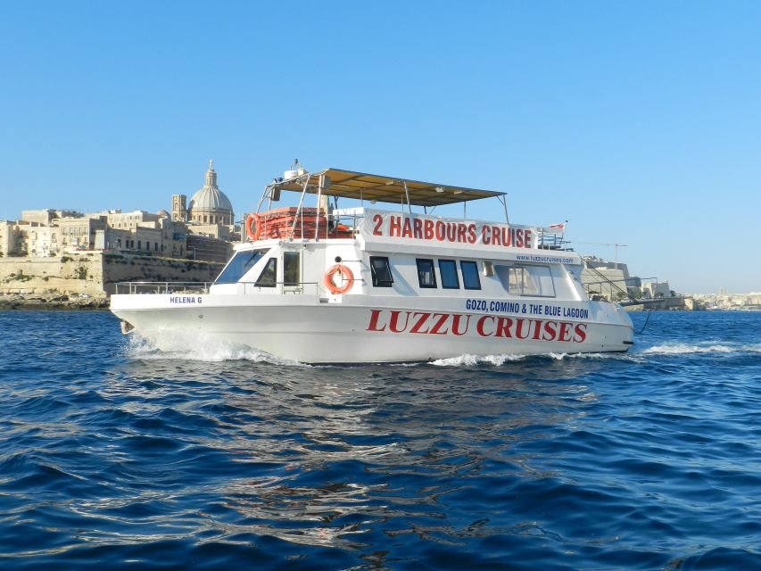 Malta: Panoramic Cruise around Malta's Harbours and Creeks - Marsamxett Harbour: Fort Manoel and the working waterfront