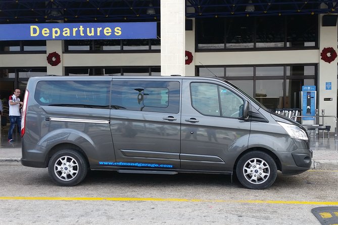 Malta Private Airport Transfer - Arrival - Bottled water, air conditioning, and comfort