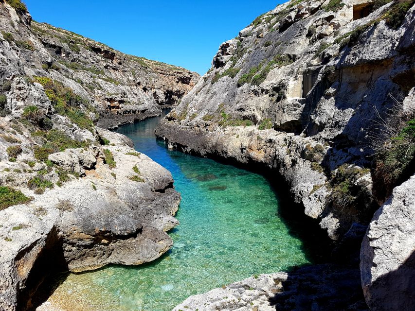 Malta: Private Boat Charter to Blue-Lagoon, Gozo & Comino - Comino’s clear water and busy Blue Lagoon