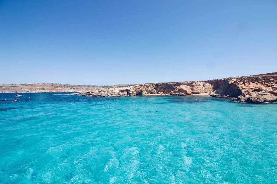 Malta: Private Boat Charter to Blue-Lagoon, Gozo & Comino - Gozo’s southern coast by speedboat
