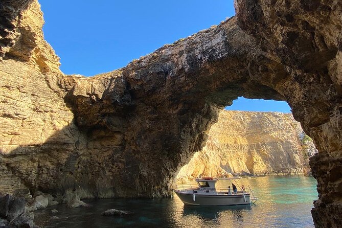 Malta: Private Boat Trip & Cruises Comino, Blue Lagoon, Gozo - Gozo, Mgarr Harbour, and Elephant Head Rock