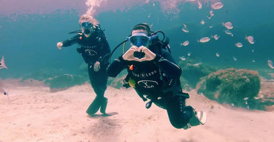 Malta, Scuba diving with instructor - What happens during the three hours