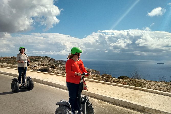 Malta Segway: Dingli Funtastic Tour - Buskett Gardens and the view toward Verdala Palace