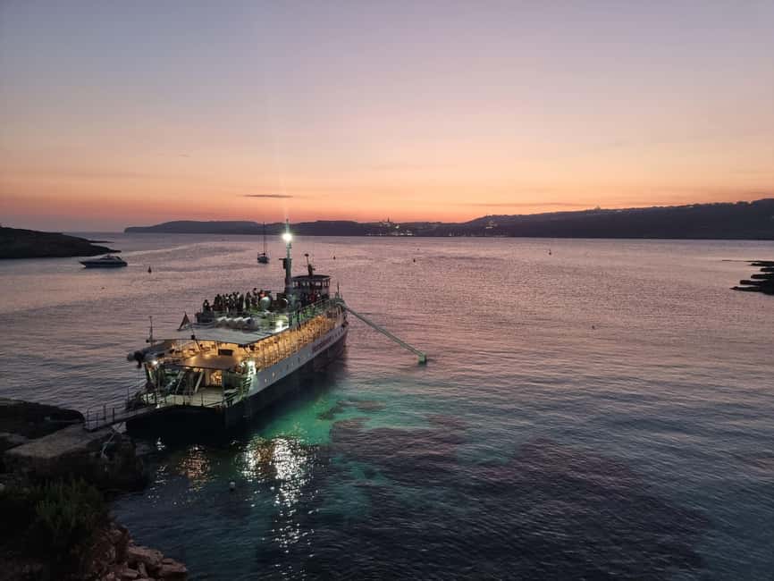 Malta: Sunset Cruise to the Blue Lagoon - From Bugibba Jetty to Malta’s northern coast