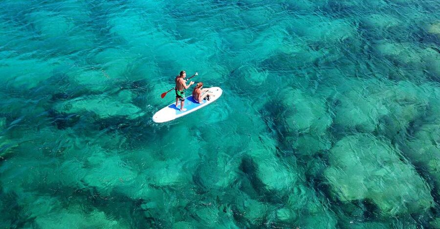 Malta: SUP Rental - Launching from St Thomas Bay in Marsaskala