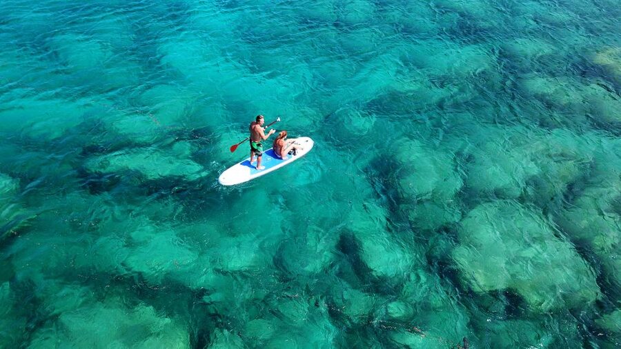 Malta: SUP Rental - Following your own route along the south coast