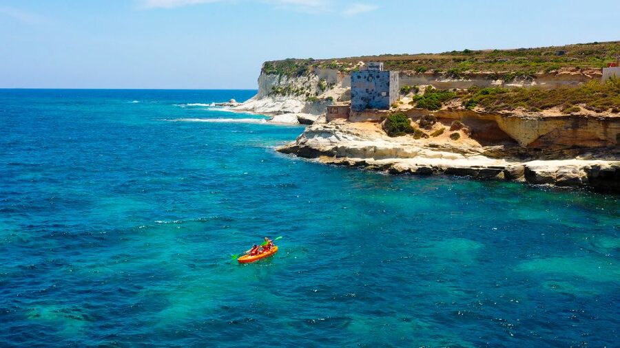 Malta: Ultimate Kayak Adventure - Sea caves, small bays, and time to swim