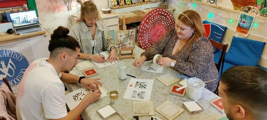 Maltese Tile - Souvenir painting workshop with local - Why a handmade Maltese tile makes a better souvenir