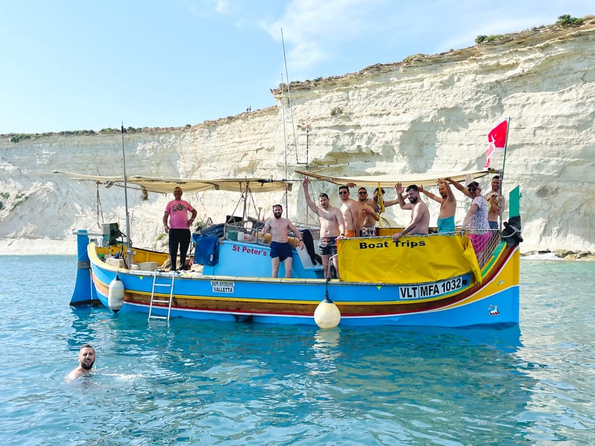 Marsaxlokk: Boat Trip to St Peter’s Pool - Setting out from Marsaxlokk harbour