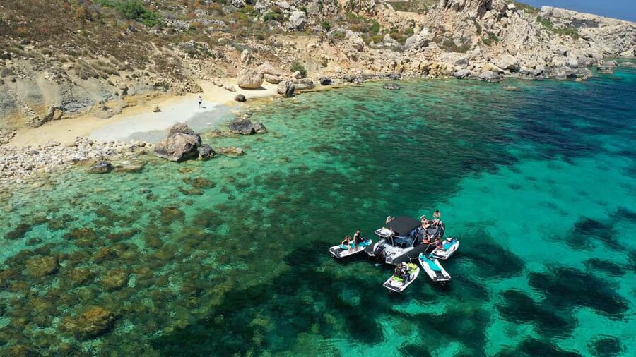 Mellieha: Comino and Blue Lagoon Jet Ski Safari Tour at 3 PM - Starting at Marfa Bay at 3 PM