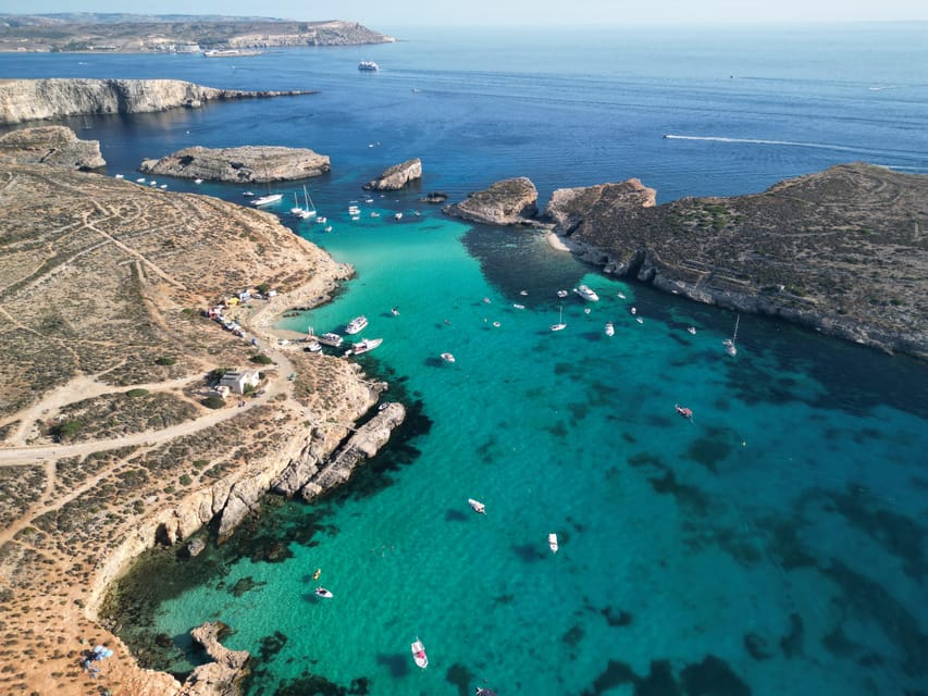 Mellieha: Comino, Crystal & Blue Lagoon 2 Bay Evening Cruise - Blue Lagoon: two hours for swimming and sunset