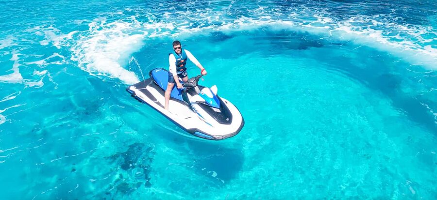 Mellieha: Jet Ski Rental - What the jet ski feels like for first-timers