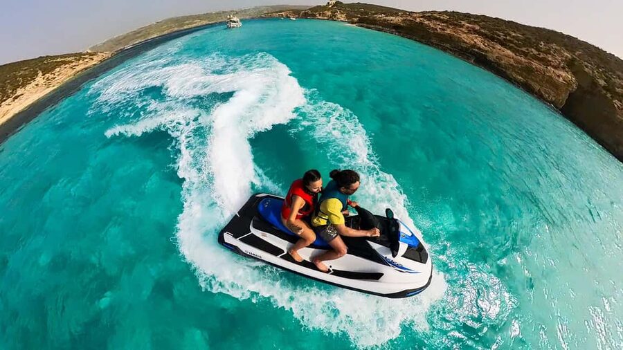 Mellieha: Jet Ski Rental - The safety briefing comes first