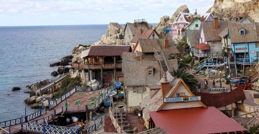 Mellieha: Popeye Village Entry Ticket - The buildings are fun, but the bay is the real setting