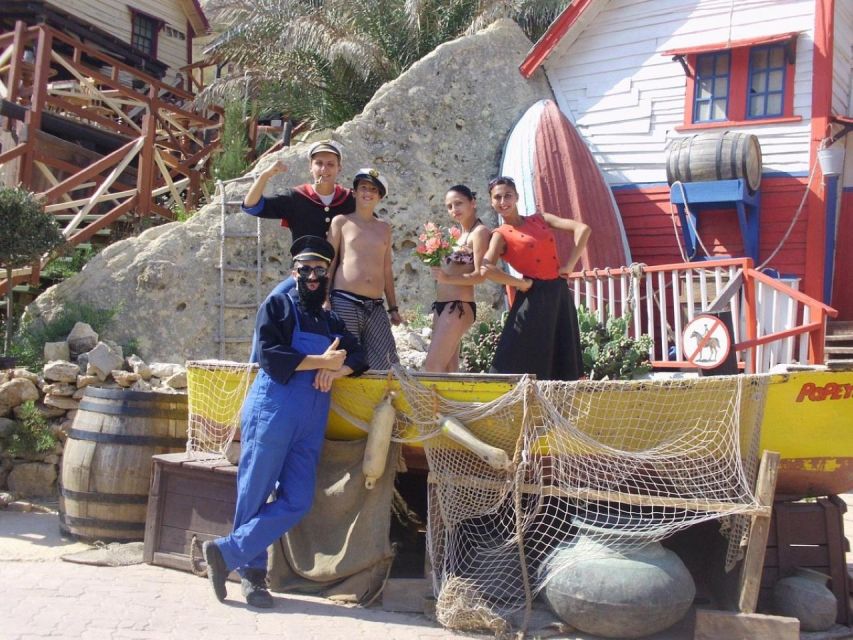 Mellieha: Popeye Village Entry Ticket - Mini-golf, silver filigree, and small extras