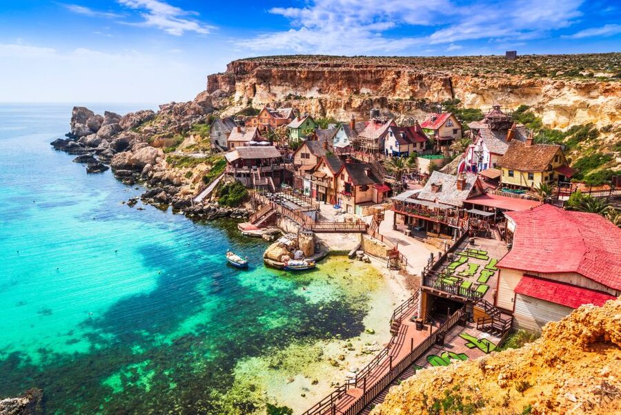 Mellieha: Popeye Village with Optional Private Transfers - Making your own Popeye movie