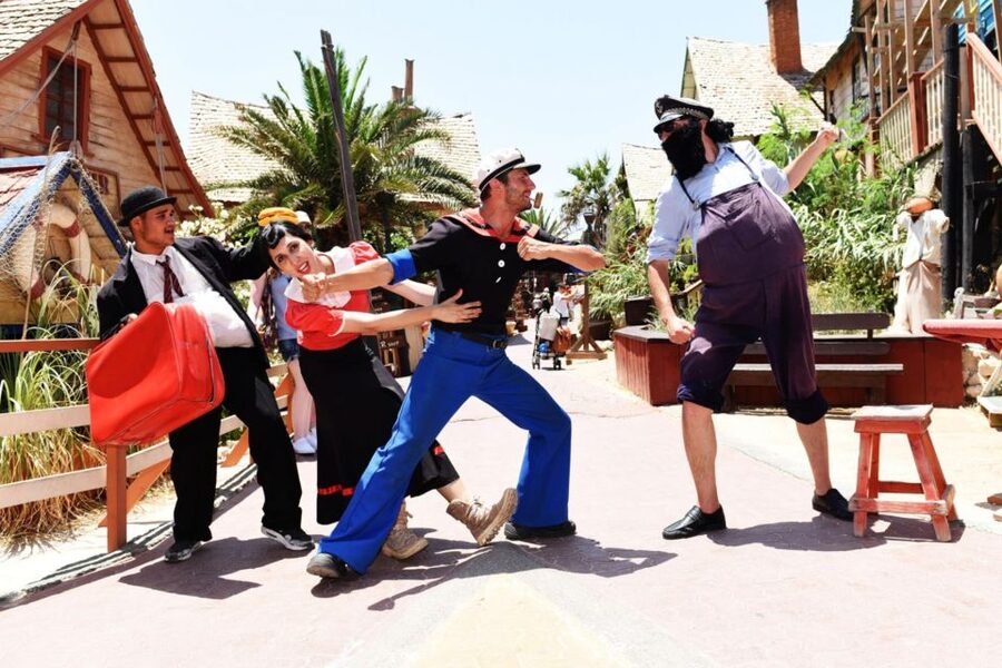Mellieha: Popeye Village with Optional Private Transfers - Mini-golf, games, and younger children