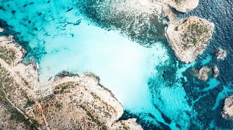 Mellieha: Round Comino, Blue Lagoon & Gozo Cruise with Water - Crystal Lagoon and the water slide