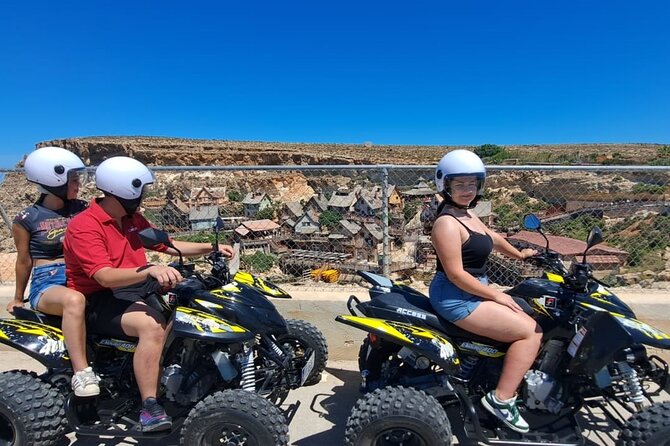 North Malta Quad Bike Tour with Land or Sea Views and Swimming - The Red Tower and wide sea views