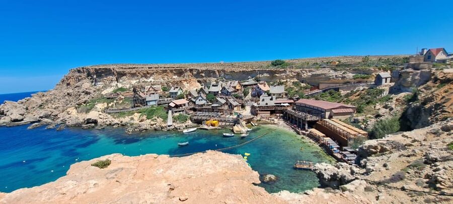 North Malta: Quad Bike Tour with Scenic Land, Sea & Swimming - Mellieha Bay and the Red Tower
