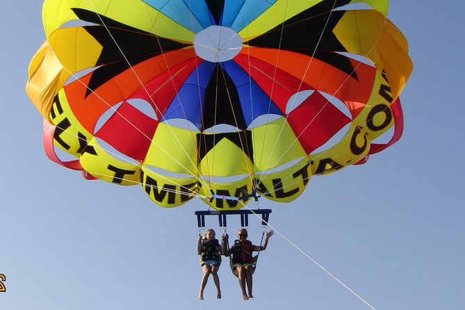 Parasailing Malta - Flying high above St Julian’s